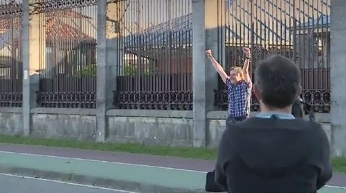 Sale de la cárcel el exdirigente sindical abertzale Díez Usabiaga, condenado por el caso Bateragune Sale de la cárcel el exdirigente sindical abertzale Díez Usabiaga, condenado por el caso Bateragune