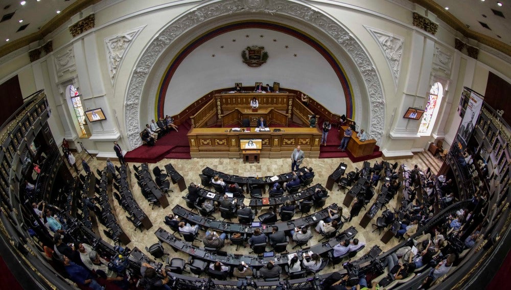 Vista general del Parlamento venezolano