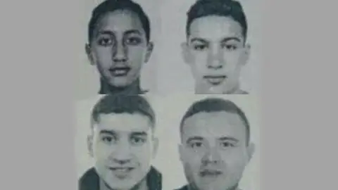 La policía difunde los nombres de cuatro personas que buscan por los atentados de Cataluña La policía difunde los nombres de cuatro personas que buscan por los atentados de Cataluña