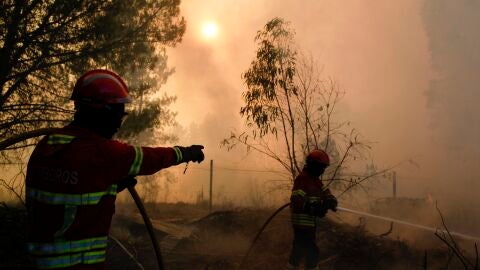 Incendio en Portugal