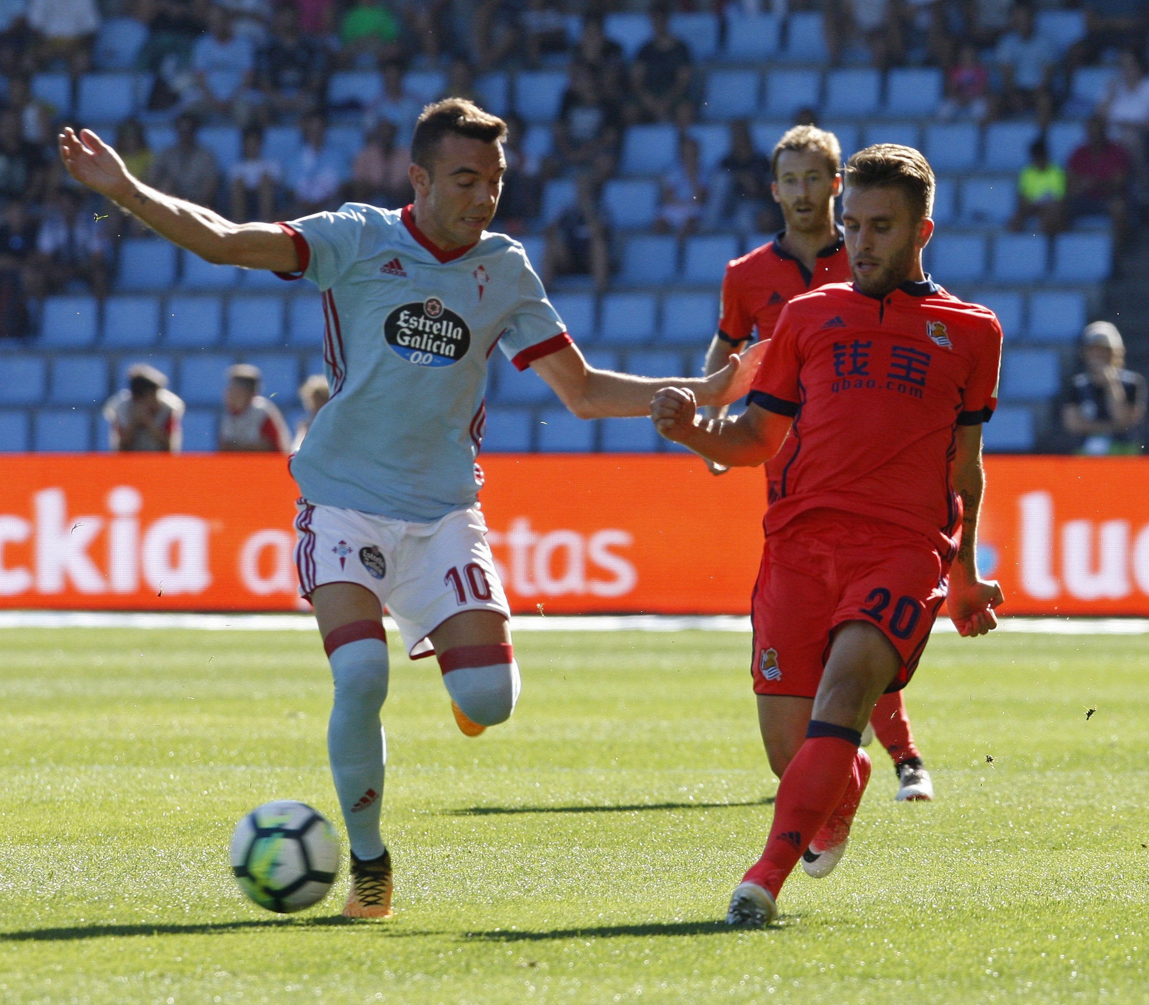Aspas se defiende de la acusación racista de Lerma: "Yo no le llamé lo que él me atribuye" Aspas se defiende de la acusación racista de Lerma: "Yo no le llamé lo que él me atribuye"