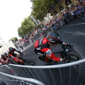 El equipo BMC, durante la crono por equipos de la primera etapa de la Vuelta a España El equipo BMC, durante la crono por equipos de la primera etapa de la Vuelta a España