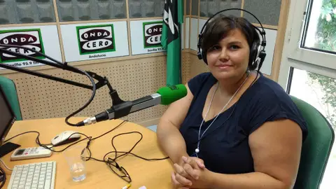 Carolina López, madre de una niña que sufre parálisis cerebral madre coraje