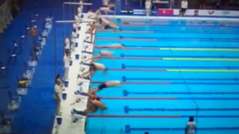 Espa&ntilde;ol se queda parado en competici&oacute;n de nataci&oacute;n