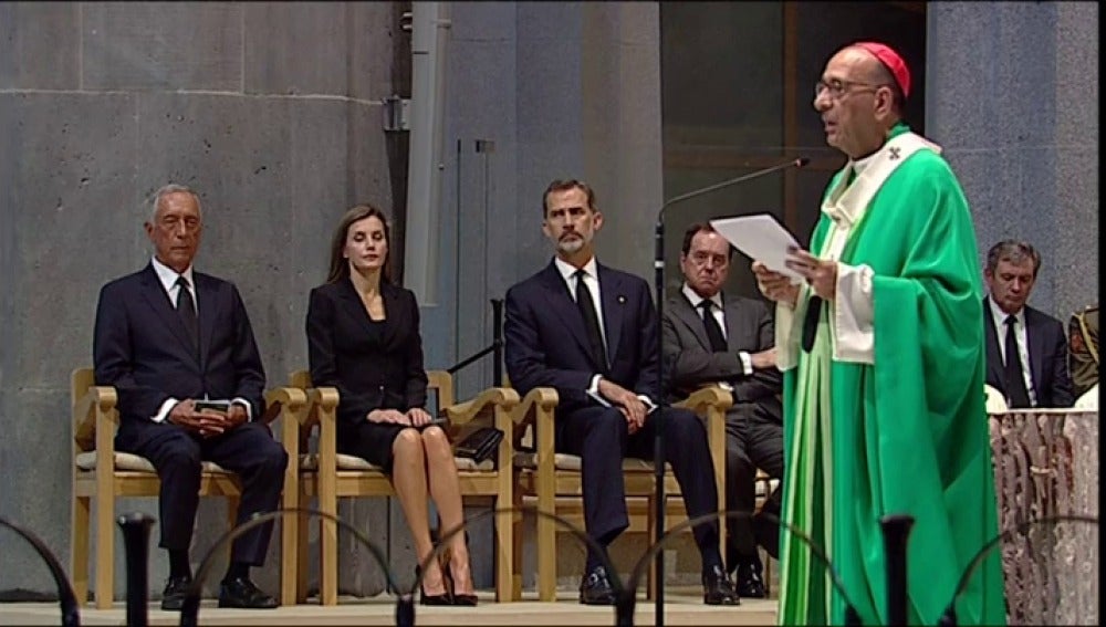 Misa en la Sagrada Familia por las víctimas de los atentados de Barcelona y Cambrils 