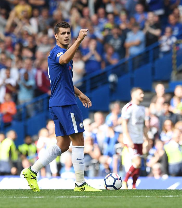 Álvaro Morata: "La Premier es completamente diferente, esta victoria sabe a oro" Álvaro Morata: "La Premier es completamente diferente, esta victoria sabe a oro"