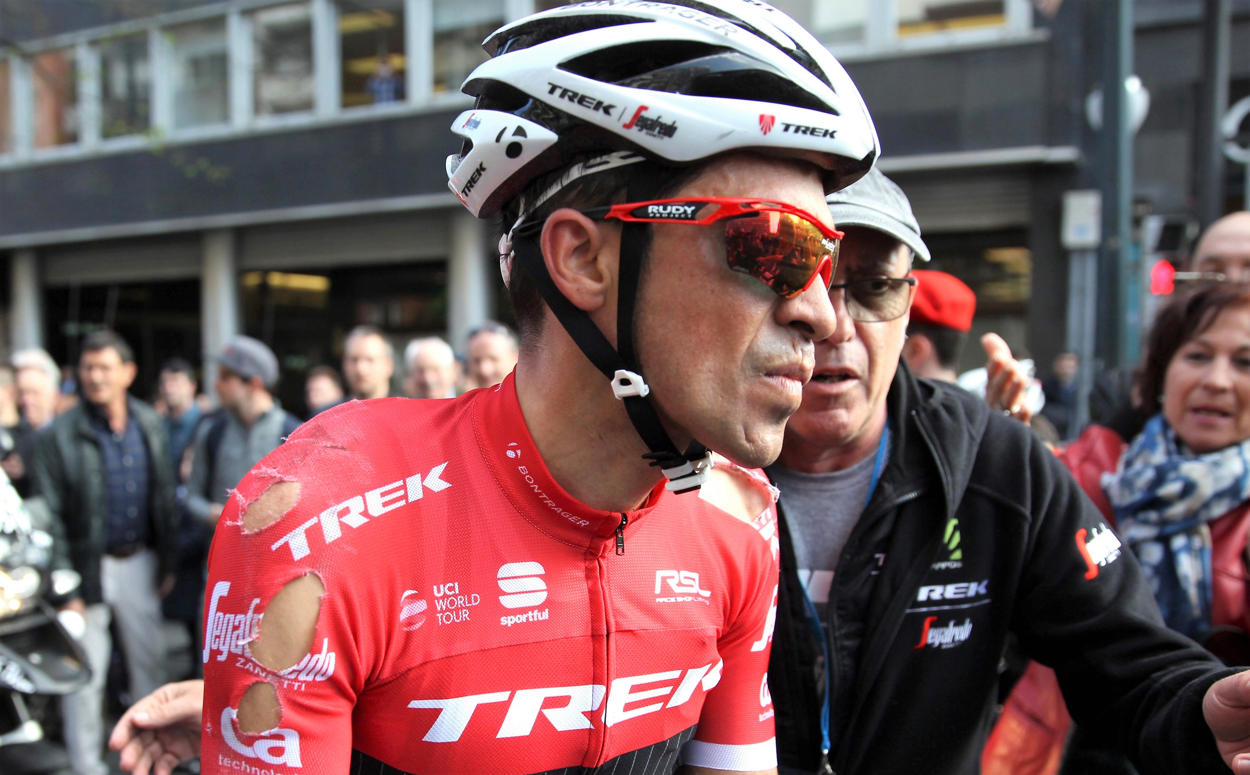 Alberto Contador: "Es un escenario mejor del que podíamos esperar" Alberto Contador: "Es un escenario mejor del que podíamos esperar"