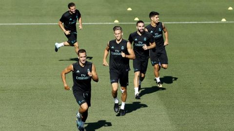 El centrocampista del Real Madrid, Marcos Llorente.