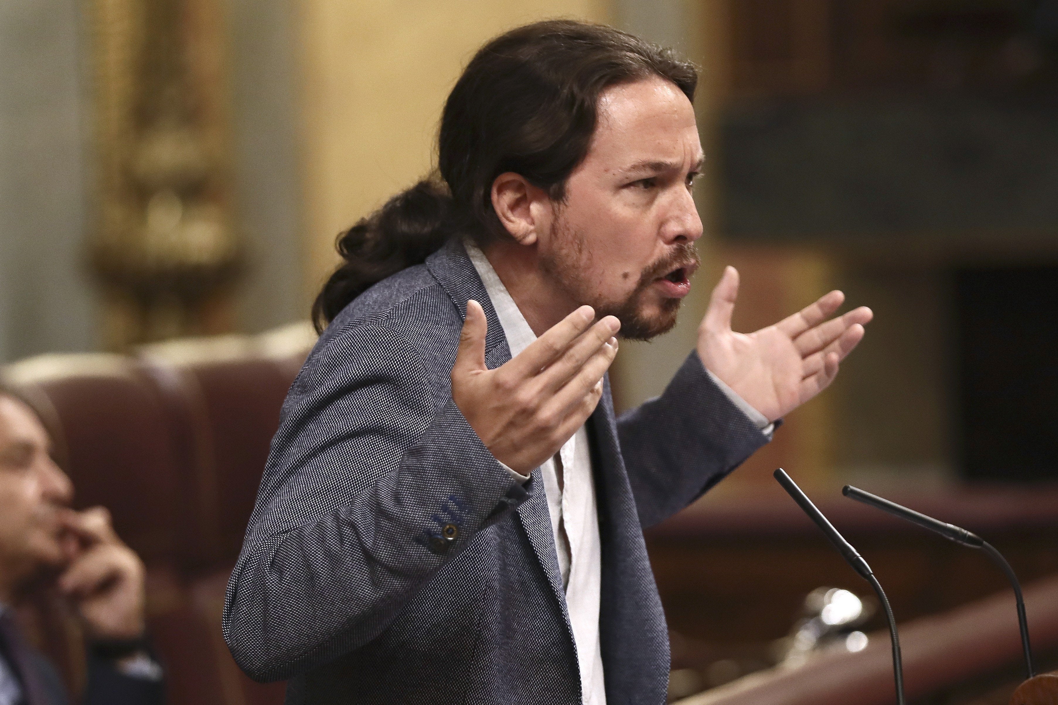 Iglesias acusa a Rajoy de mentir y le avisa de que no podrá "esconderse" Iglesias acusa a Rajoy de mentir y le avisa de que no podrá "esconderse"