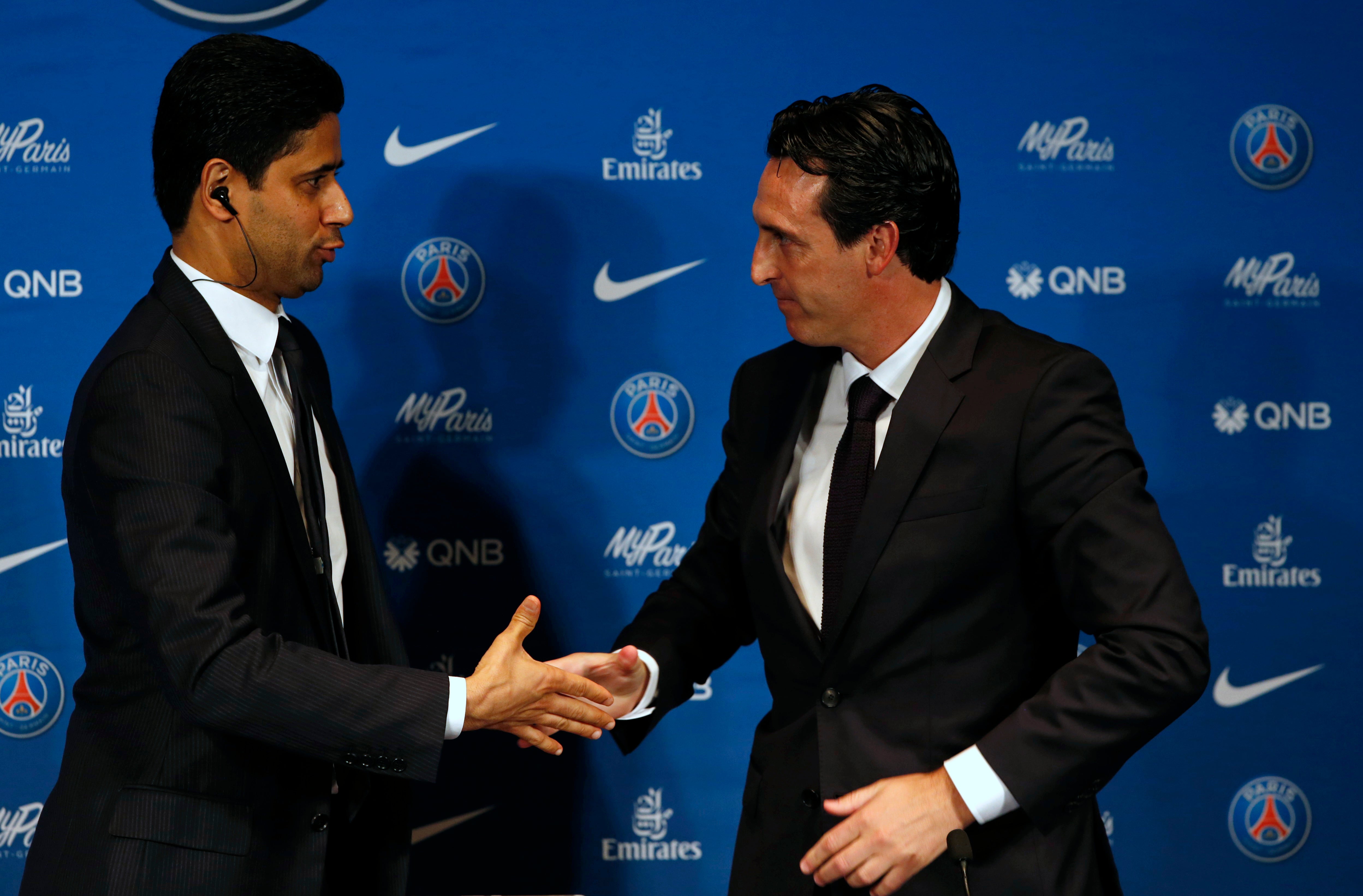 El mensaje de Emery a Nasser Al-Khelaifi: "Si quieres seguir conmigo, tienes que escucharme" El mensaje de Emery a Nasser Al-Khelaifi: "Si quieres seguir conmigo, tienes que escucharme"