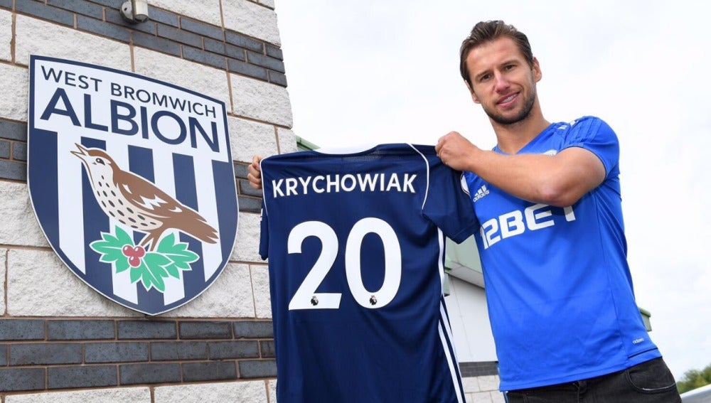 Krychowiak, centrocampista del West Bromwich Albion.