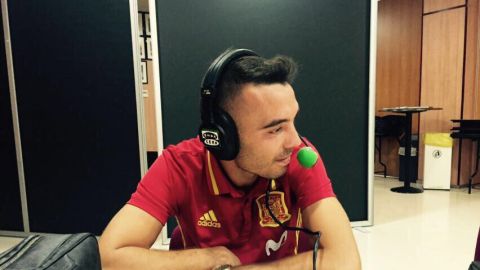 Iago Aspas en El Transistor
