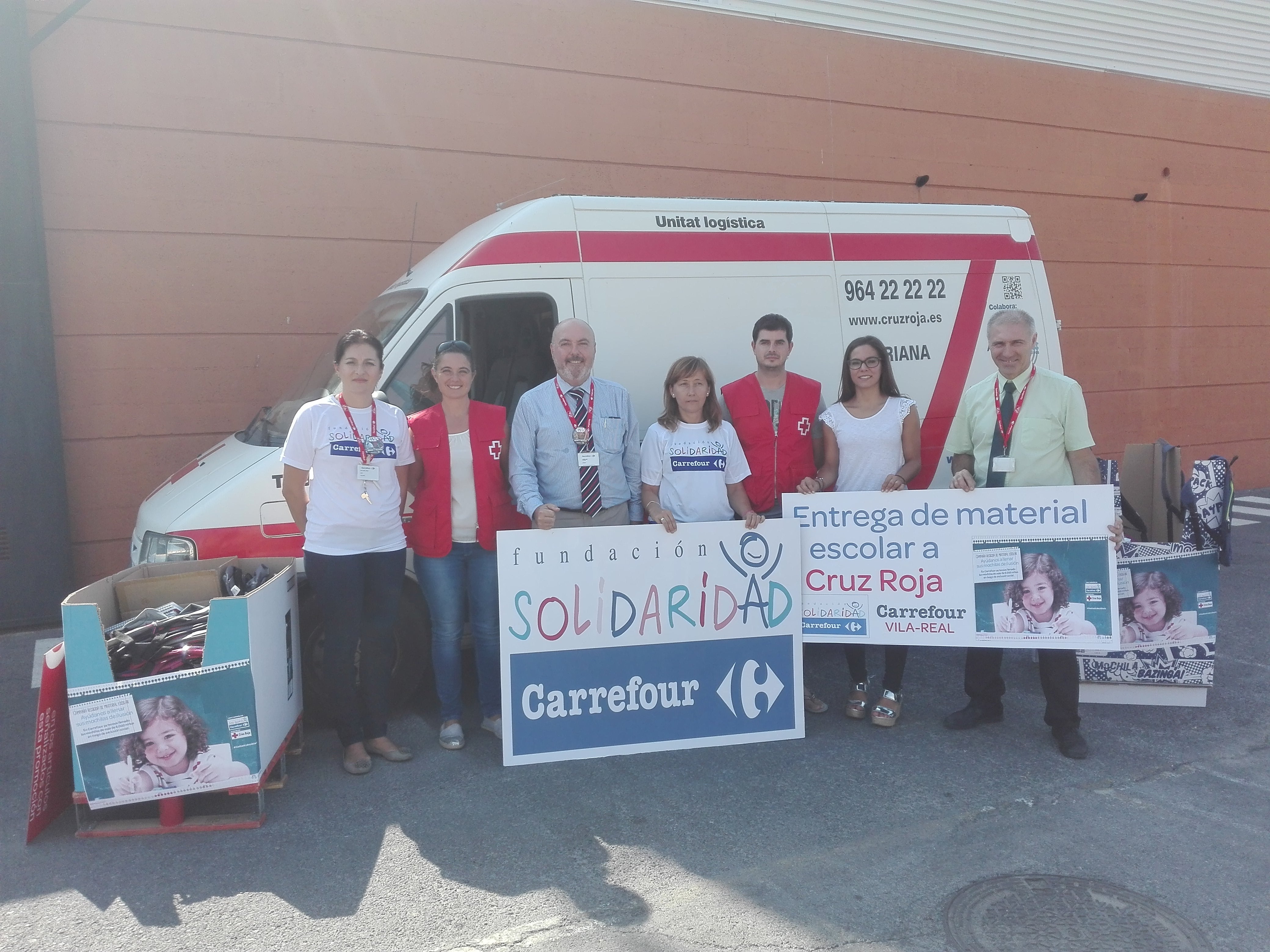 Carrefour y Cruz Roja impulsan la novena edición de la campaña ‘Vuelta al Cole Solidaria’ a favor de los menores de Castellón Carrefour y Cruz Roja impulsan la novena edición de la campaña ‘Vuelta al Cole Solidaria’ a favor de los menores de Castellón