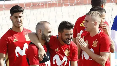 Buen rollo en el entrenamiento Buen rollo en el entrenamiento