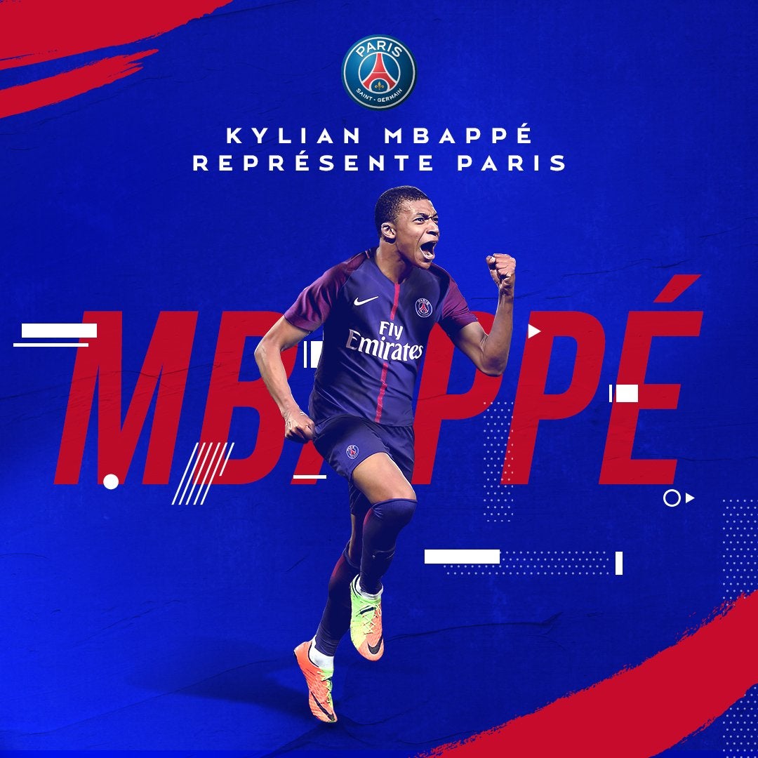 El PSG hace oficial el fichaje de Mbappé El PSG hace oficial el fichaje de Mbappé