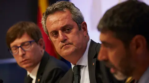 Joaquim Forn y el mayor de los Mossos d'Esquadra, Josep Lluís Trapero Joaquim Forn y el mayor de los Mossos d'Esquadra, Josep Lluís Trapero