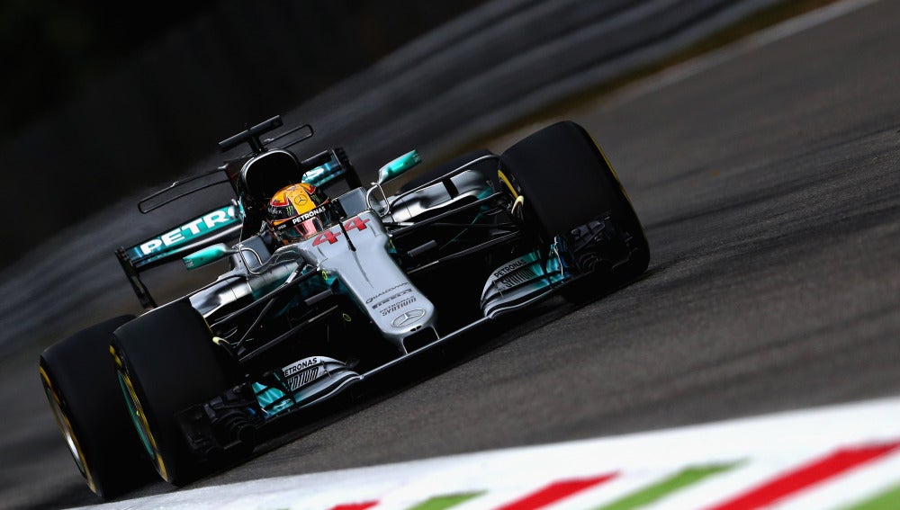 Lewis Hamilton en Monza