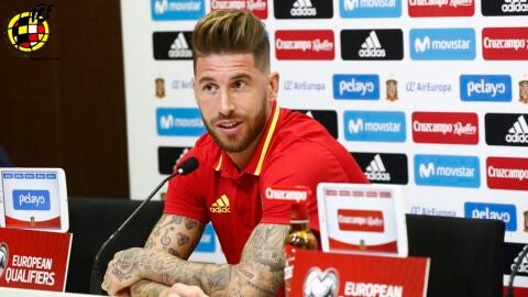 Sergio Ramos comparece ante los medios