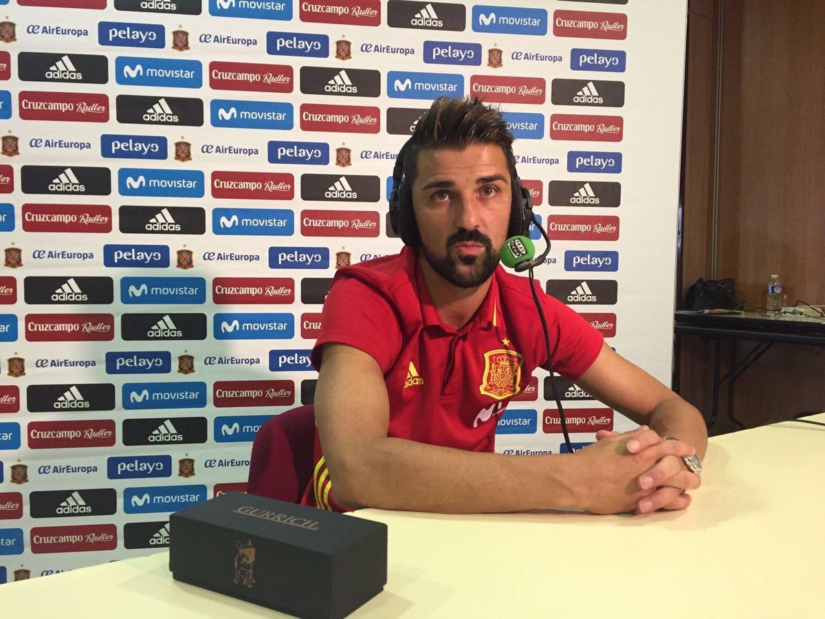 David Villa: "Estoy preparado para jugar y ayudar al equipo" David Villa: "Estoy preparado para jugar y ayudar al equipo"