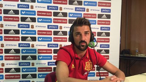 David Villa, en El Transistor
