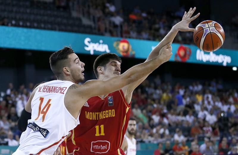 Estreno arrollador de España en el Eurobasket ante Montenegro Estreno arrollador de España en el Eurobasket ante Montenegro