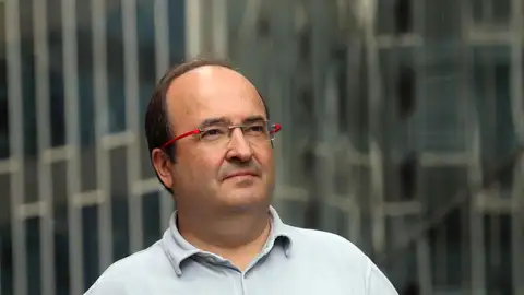 Miquel Iceta Iceta, durante la entrevista