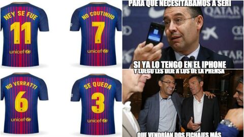 Memes por la gesti&oacute;n de Bartomeu