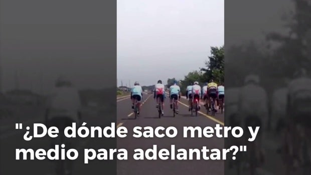 El vídeo que indigna a conductores y ciclistas