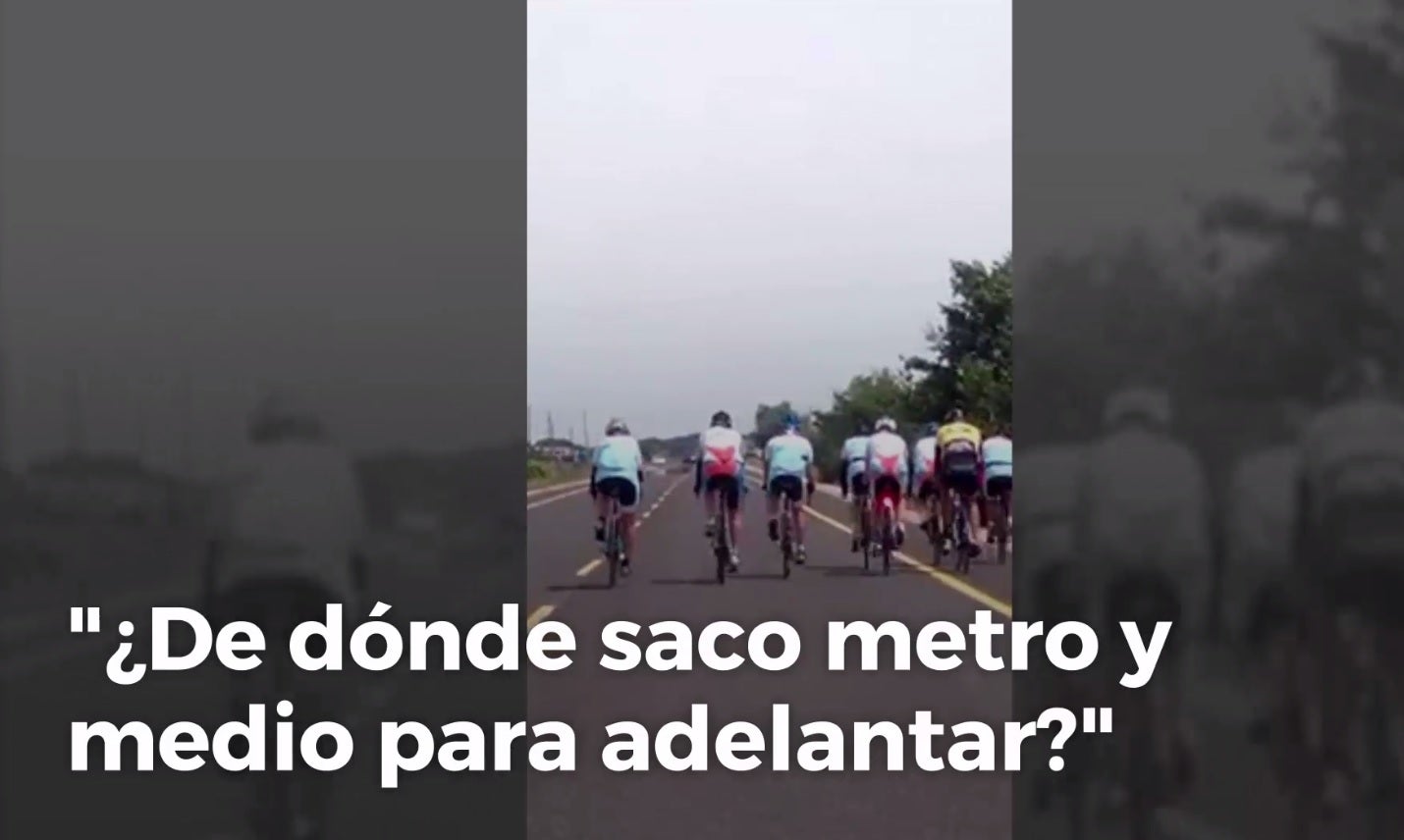 El vídeo viral de un conductor a un grupo de ciclistas que ha indignado a todos los automovilistas El vídeo viral de un conductor a un grupo de ciclistas que ha indignado a todos los automovilistas