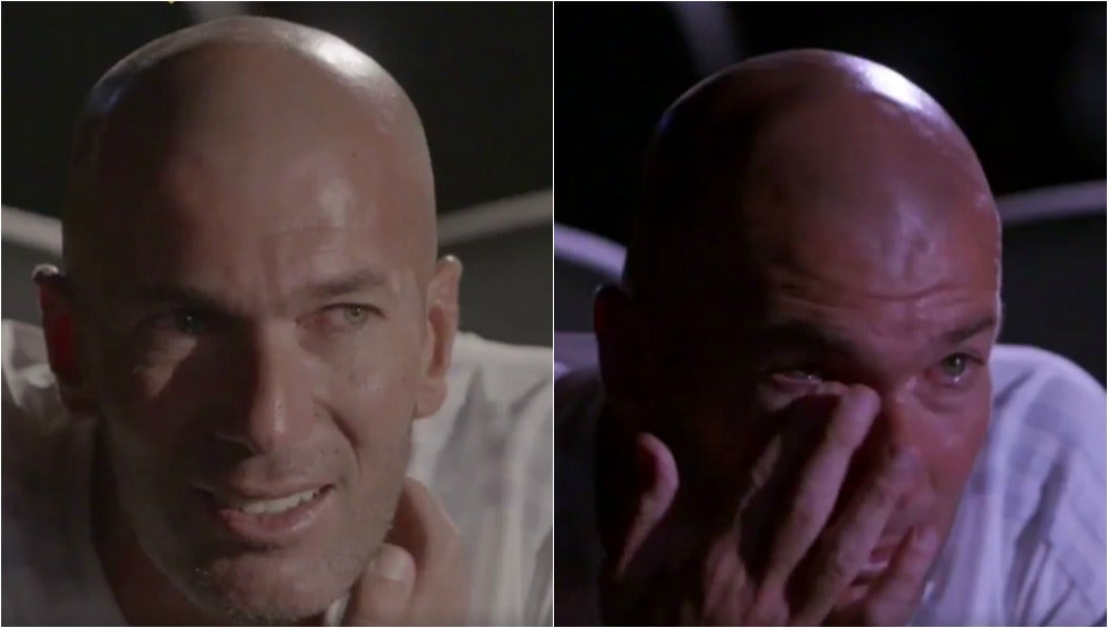 Las lágrimas de emoción de Zidane al ver un vídeo de su padre Las lágrimas de emoción de Zidane al ver un vídeo de su padre