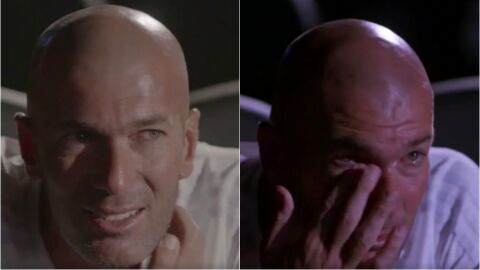 Zidane, emocionado al ver un v&iacute;deo de su padre