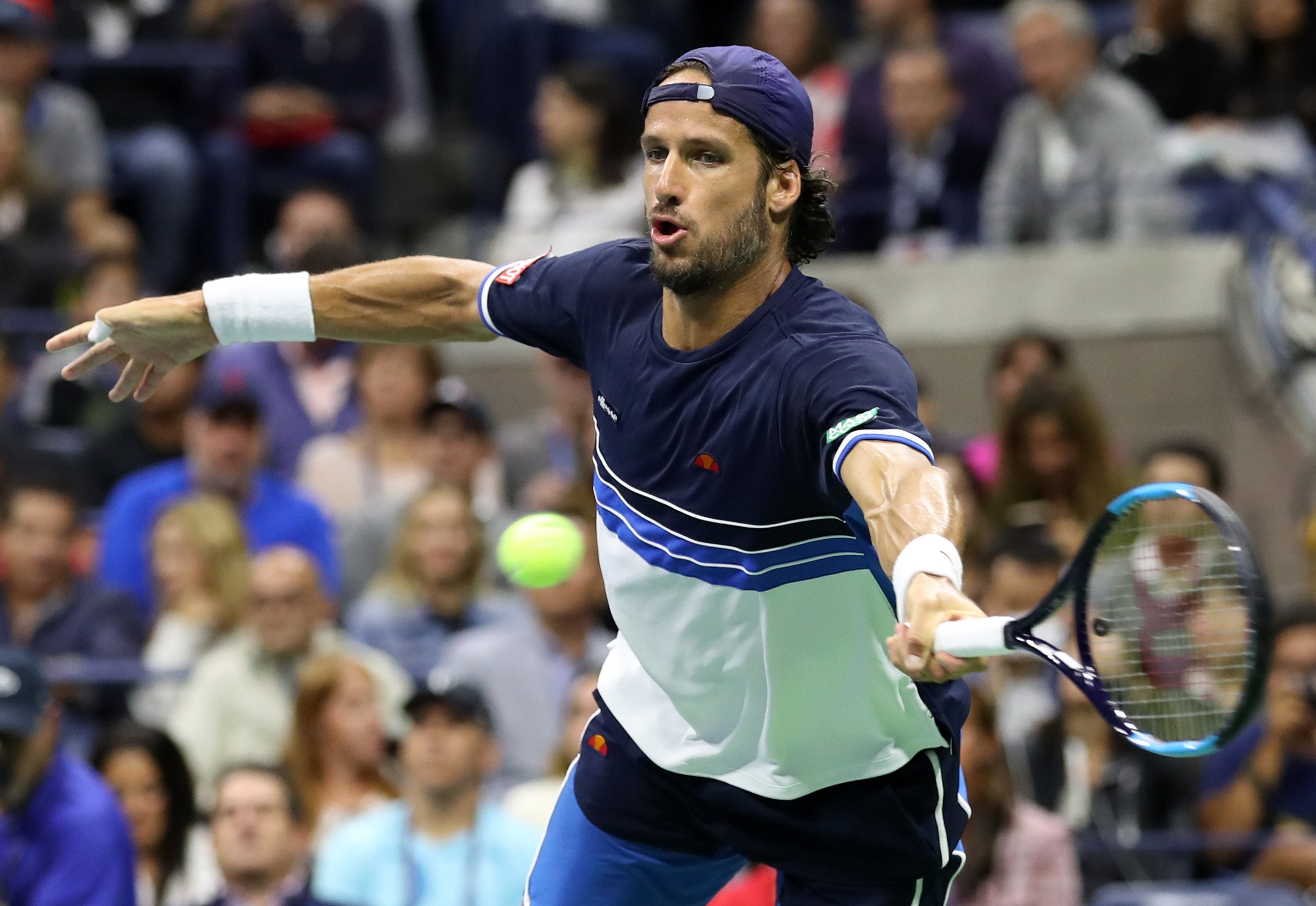 Feliciano López se queda fuera del US Open al perder ante Roger Federer Feliciano López se queda fuera del US Open al perder ante Roger Federer