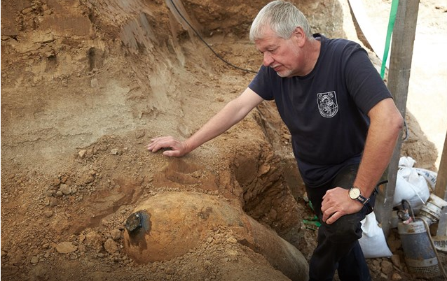 Desactivan una bomba de la Segunda Guerra Mundial en Fránkfurt, la tercera en un mes Desactivan una bomba de la Segunda Guerra Mundial en Fránkfurt, la tercera en un mes