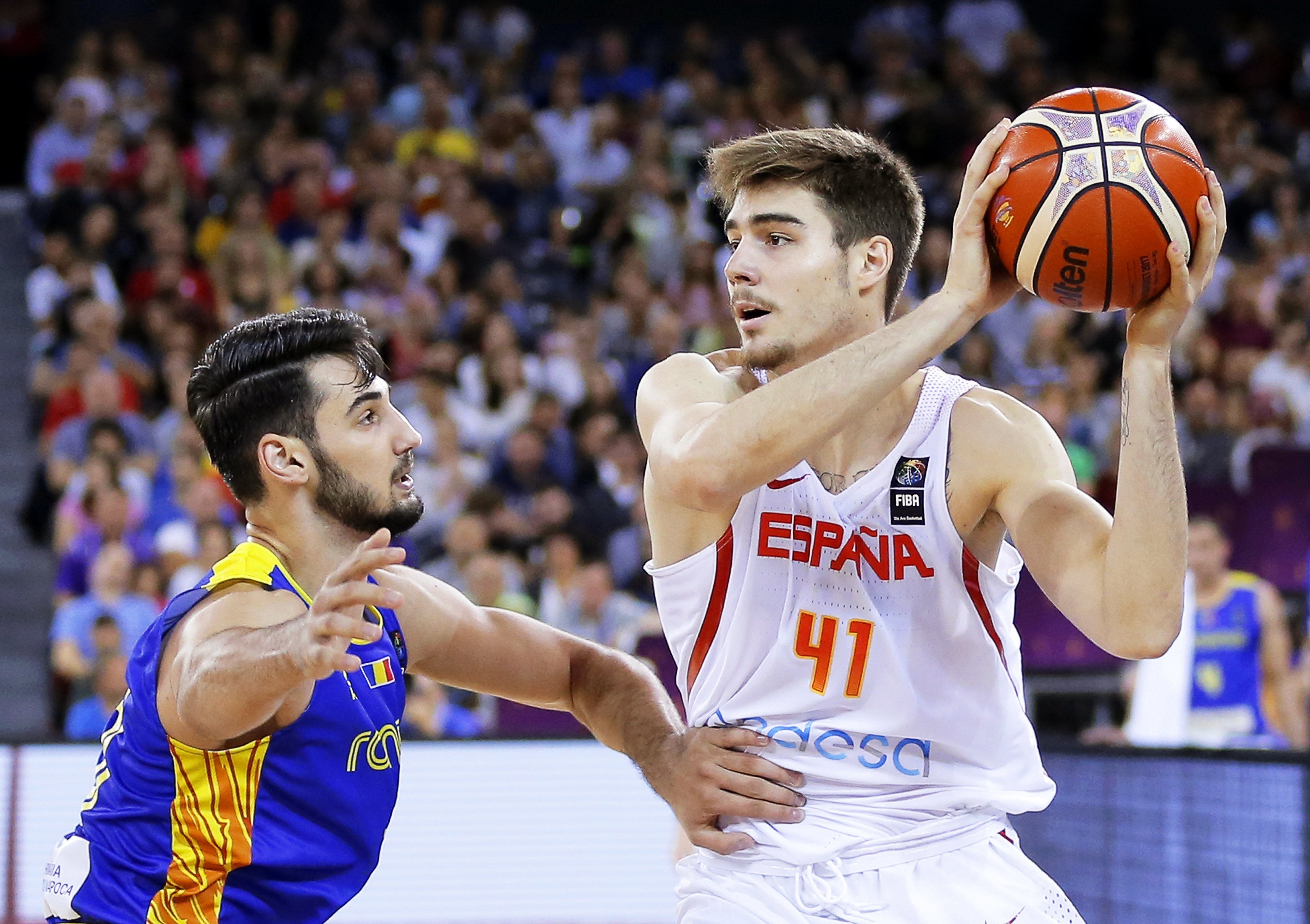 España pasa por encima de Rumanía y consigue su tercera victoria en el Eurobasket España pasa por encima de Rumanía y consigue su tercera victoria en el Eurobasket