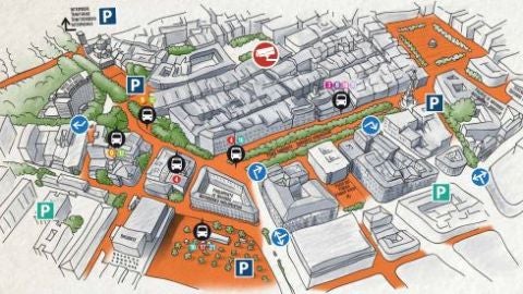 Tr&aacute;fico Pamplona