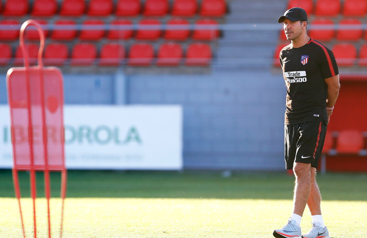 Griezmann regresa a los entrenamientos del Atlético tras su tropiezo con Francia Griezmann regresa a los entrenamientos del Atlético tras su tropiezo con Francia