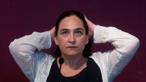 La alcaldesa de Barcelona, Ada Colau