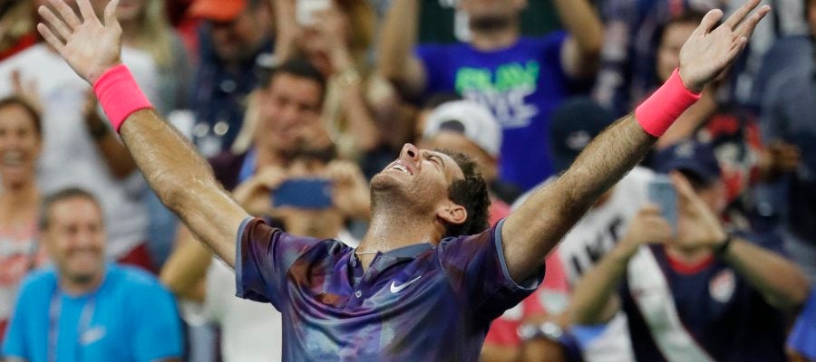Del Potro, tras su remontada épica Del Potro, tras su remontada épica