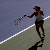 Partido de tenis femenino en el US Open Partido de tenis femenino en el US Open