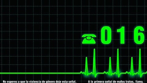Tel&eacute;fono 016 contra los malos tratos