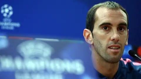 El defensa uruguayo, Diego Godín. El defensa uruguayo, Diego Godín.