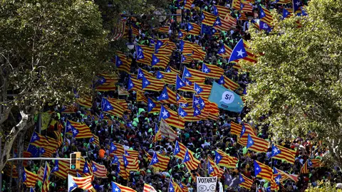 Manifestación de la Diada catalana 2017 Manifestación de la Diada catalana 2017