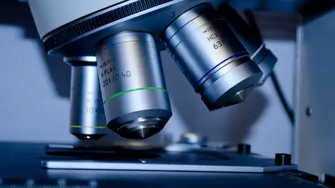Imagen de un microscopio Imagen de un microscopio