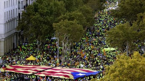 Manifestaci&oacute;n de la Diada 2017