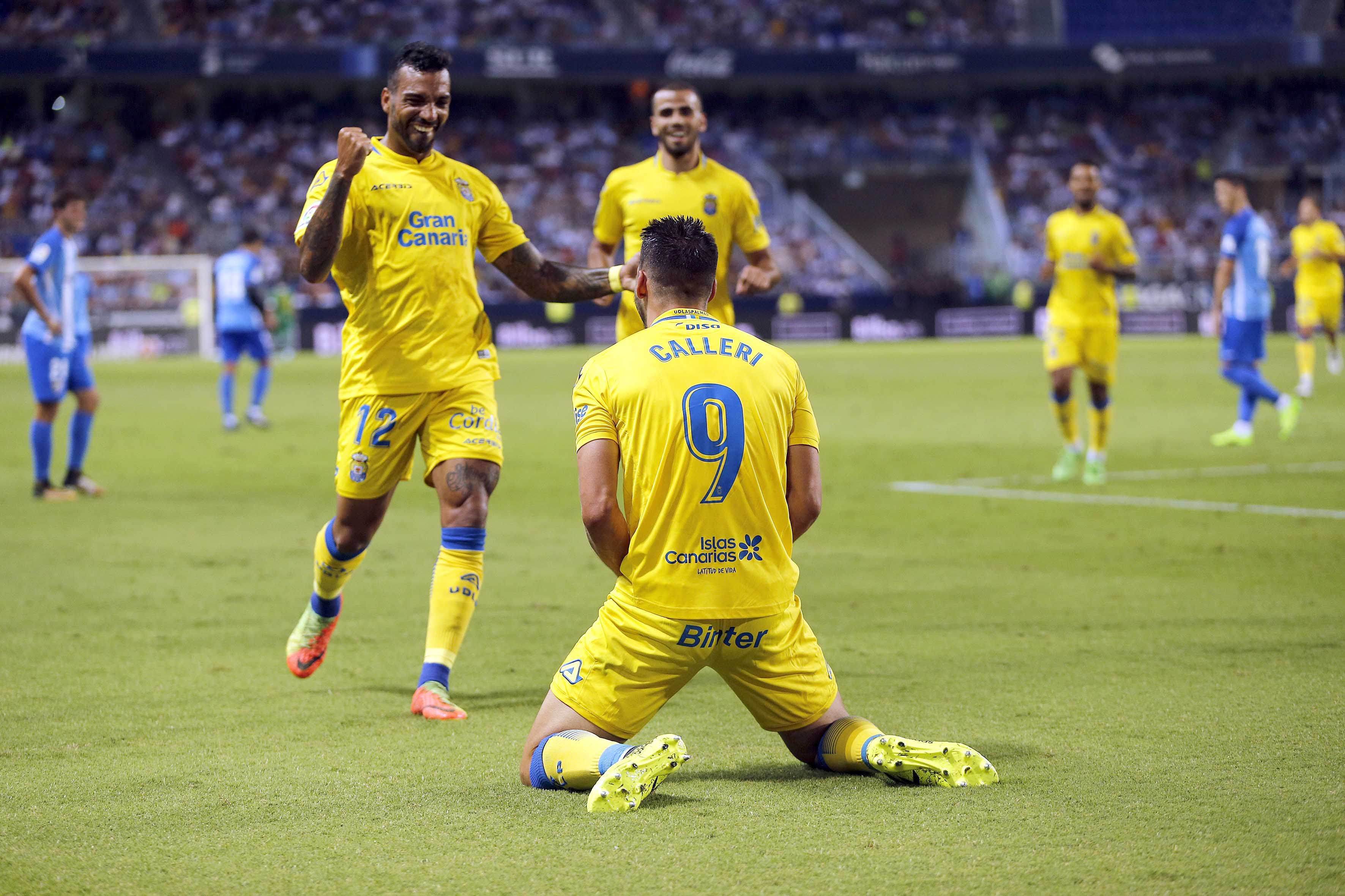 Las Palmas asesta un duro golpe al Málaga en la Rosaleda Las Palmas asesta un duro golpe al Málaga en la Rosaleda