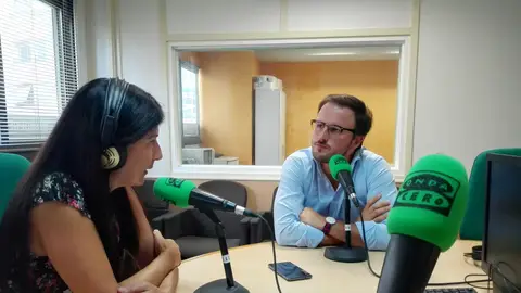 PABLO RUZ, PRESIDENTE DEL PP EN ELCHE Pablo Ruz en una entrevista en Onda Cero Elche
