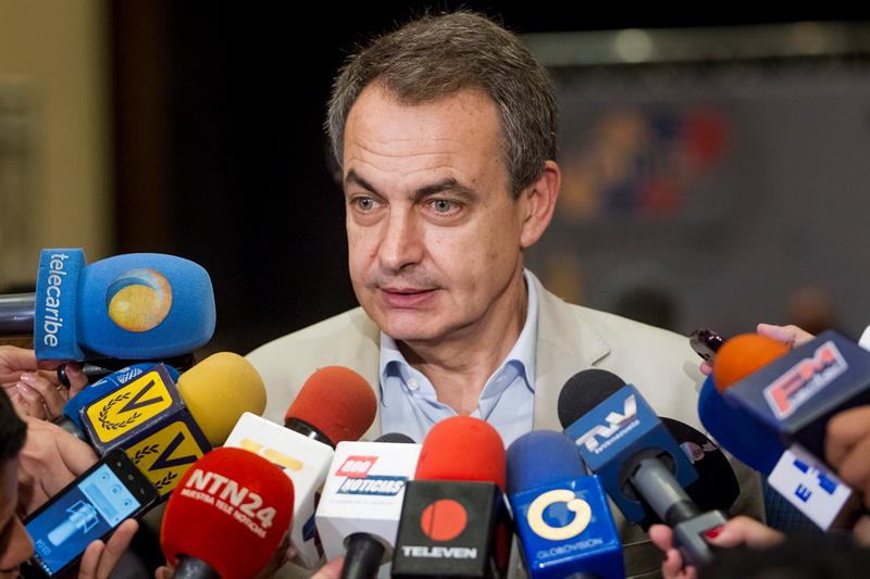 Zapatero insta al Gobierno y a la oposición de Venezuela a retomar el diálogo Zapatero insta al Gobierno y a la oposición de Venezuela a retomar el diálogo