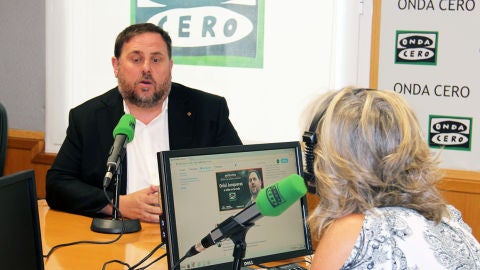 Oriol Junqueras en Julia en la onda 