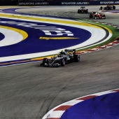 Imagen de la carrera del GP de Singapur de 2016