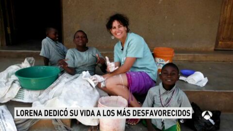 Lorena Enebral, fisioterapeuta de 38 a&ntilde;os